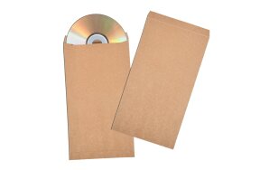 ΧΑΡΤΙΝΑ ΦΑΚΕΛΑΚΙΑ ΚΡΑΦΤ 13x23,5cm ΣΕΤ/100